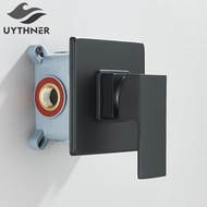 Uythner Golden Brass Shower Faucet Mixing Valve 1 Way Concealed Embedded Box Shower Valve Brass Cont