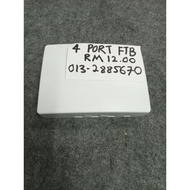 4 Port Fiber Termination Box / 4 Port FTB