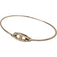 愛馬仕 (HERMES) Ronde Chaine d'Ancre 手鍊，18K PG 玫瑰金，4.5克，15.5厘米，女士款 [二手]