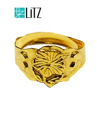 LITZ 916 (22K) Gold Babys Ring (PX) LGR0027 (0.27g+/-)