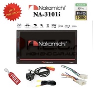 Salsabillah021- Head unit NAKAMICHI NA 3101i BONUS SOCKET TOYOTA And Quality Reverse Camera