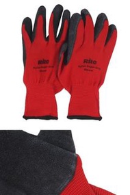 Rite舒適型止滑耐磨手套(紅- M)台灣製