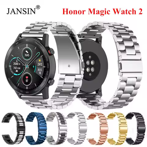 Watchband For Honor magic Watch 2 Bracelet Metal Strap For Huawei Honor Magic Watch 2 46MM 42MM Corr