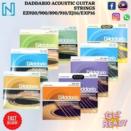 D'ADDARIO ACOUSTIC GUITAR STRINGS EZ 890 / EZ 900 / EZ 910 / EZ 920 / EJ 16/EJ 15