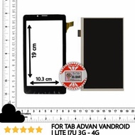 ! LCD + TOUCHSCREEN TAB ADVAN VANDROID I7U / I LITE 4G LAYAR ORIGINAL
