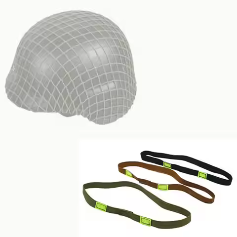 Tactical Helmet Fluorescent Rope MICH M88 Helmet Elastic Glow Strip Luminous Strap Safe Cycling Walk