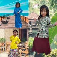 Baju kebaya budak cotton murah