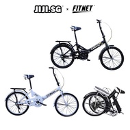 (JIJI.SG x FITNET) CASUAL BIKE 20 Inch (Free Installation) - Foldable Bicycle