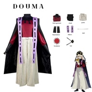 Demon Slayer Cosplay Doma Douma Cosplay Costume Wig Fan Sets Kimetsu No Yaiba Outfit Halloween Anime