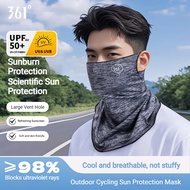 361 Degrees UPF50+ UV Protection Neck Gaiter Cooling Face Mask Breathable Cycling Running Hiking 622