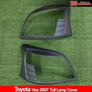 toyota vios 2007 Tail Light Cover Matte Black