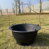 Extra Thick Cast Iron Charcoal Grill Household Barbecue Grill Heating Grill Fire Basin Pig Iron Gril