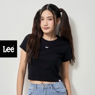 LEE เสื้อยืดแขนสั้นผู้หญิง คอลเลคชั่น Lee Pink รุ่น LE F324WTSSN26