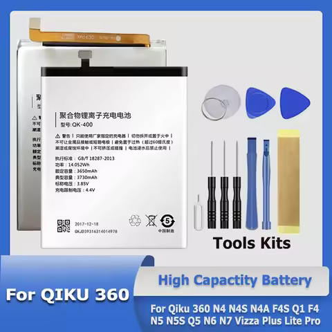 QK-405 QK-403 QK-402 QK-401 QK-400 QK-399 QK-396 Battery For Qiku 360 N4 N4S N4A F4S Q1 F4 N5 N5S Q5