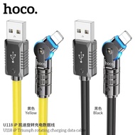 สายชาร์จเร็ว 5A กำลังไฟสูงสุด 100W USB to Type-C / USB to Lightning HOCO U118