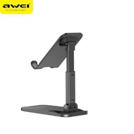 Awei X11 Portable Phone Holder Foldable Smartphone Tablet Telescopic Desktop Stand Holder For iPhone