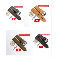 Leather WATCH STRAP WATCH STRAP THICK 22 MM 24 MM