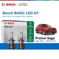 BOSCH BASIC LED H7 Halogen Headlight Retrofit Bulb for Proton Saga (FL/FLX) Year 2011 - 2016