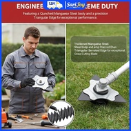 Brush Cutter 3 Teeth Manganese Steel For Grass Trimmer Lawn Mower - Grass Cutter
