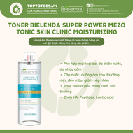 Toner Bielenda Super Power Mezo Tonic Skin Clinic Correcting làm căng bóng mờ thâm/ Moisturizing cấp
