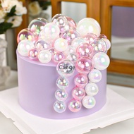 4pcs Fantasy Round Magic Ball Decorative Balls for Decorating Birthday Cake