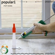 POPULAR 10/20Pcs Caulk Cap, Caulk Saving Soft and Hard Caulking Nozzle Extension, Versatile Tube wit