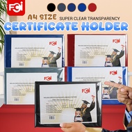 FCI One Sided A4 Certificate Holder Portrait/Landscape for Award,Diploma,Citation (Sold per Pc)