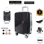 Giordano By Poly Pac 20" 24" Stylish ABS Hard Case Trolley Travel Luggage - GA9863