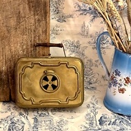 40011 法國古董黃銅旅行用STOKER暖床器