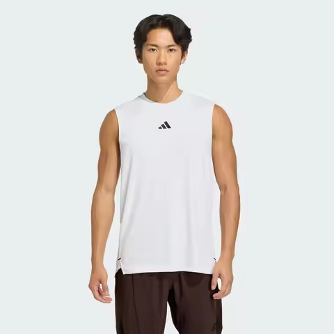 Adidas Men's D4T POWER TANK sport casual sleeveless T-shirt KD0376