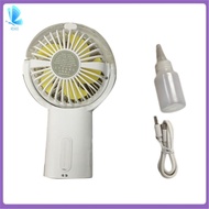 Misting Fan Portable Handheld Fan 4000mAh Handheld Misting Fan Rechargeable Cooling Water Fan for Tr