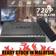 Multifunction DVD player for TV USB with USB/CD/EVD/DVD-RW/VCD/MP3/MP4 connect TV with Romote Contro