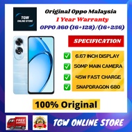 OPPO A60 (8+8)16GB Ram 128GB / 256GB Rom / OPPO A38 (6+6)12GB Ram + 128GB Rom Original Oppo Malaysia