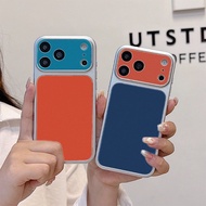 Color Block Contrast Case For Redmi 17 15A 15 15C 14C 14R 13 13C 13R 12 12C 12R 11A 10 Prime Power 1