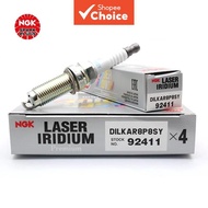 Ngk Iridium Platinum Spark Plug Dilkar8p8sy 92411 for Motorcycles, Smooth Throttle, Anti-carbon, Dur