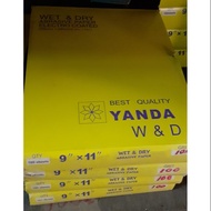 100# - 120# Yanda Brand Wet & Dry Abrasive Sand Paper (1pcs)