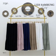 Rok Plisket RANIA Variasi Lidi Sambung Terbaru 2024