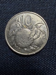 庫克群島🇨🇰1992年10分硬幣