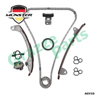 (10pc) Münster Timing Chain Kit Set 13506-36010 for Toyota Lexus Venza AGV10 AGV15 2.5 2.7 1AR-FE 2A