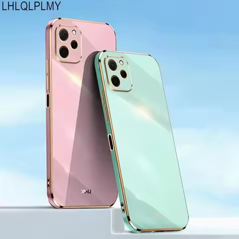 Plated Silicone Case For Huawei Nova 11i 7i 3i 5t 3 8 9 10 12 SE 11 Pro 12S 12i Y70 Y90 Y72 Y8P Y6P 