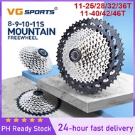 ¤VG Sports Bicycle Cassette Cogs 8 9 10 11 Speed MTB Sprocket 32T 40T 42T Freewheel
