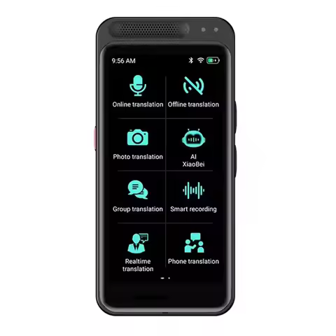 Protable Translation Z6 Smart Voice Big Screen 139 Language Real-Time Language Audio Translator Inst