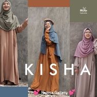 Gamis Kisha Wl Hijab Alila | Daily Abaya Kisha Wollycrepe | Outfit