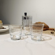 Gono Glass Classical Cup Tempered Glass Stacked Water Cup Drink Cup Glass Cup Tempered Glass Cup 202