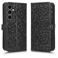 Cho Samsung Galaxy M34 5g vỏ Ví da PU Galaxy M34 5g trường hợp đứng chủ lật Bìa