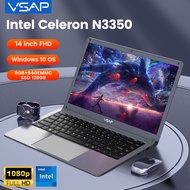 VSAP Laptop Intel Celeron N3350- RAM 6GB- SSD 128GB Notebook - Windows 11 Pro - 14 inch