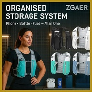 | Outdoor Hiking Vest Bag Cycling Hiking Vest Bag Lightweight Sports Storage Backpack Off-Road Bag|S