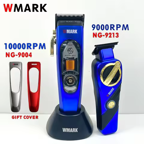 WMARK NG-9004 NG-9213 10000RPM Professional Electric Hair Clipper High Quality Salon Hair Trimmer fo