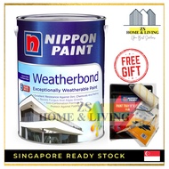 NIPPON PAINT Weatherbond Weather Resistant Paint 1L &amp; 5L