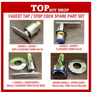 1/2" Faucet Tap Stopcock Spare Part Premium Quality Faucet Valve Replacement Brass Cartridge